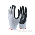 HESPAX ANTI SLIP Smooth Nitrile revêtu de sécurité Gants